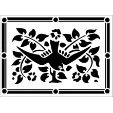 Пример трафарета Мотив 84