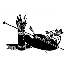 Пример трафарета Мотив 92