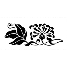 Пример трафарета Бордюр 71