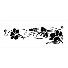 Пример трафарета Бордюр 77