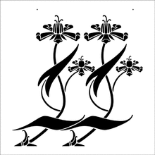 Пример трафарета Бордюр 92