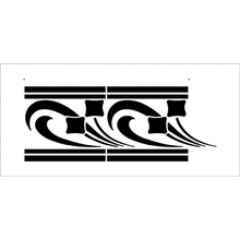 Пример трафарета Бордюр 96