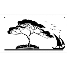 Пример трафарета Бордюр 237