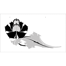 Пример трафарета Бордюр 113