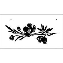 Пример трафарета Бордюр 134