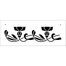 Пример трафарета Бордюр 136