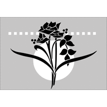 Пример трафарета Бордюр 146