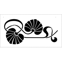 Пример трафарета Бордюр 168