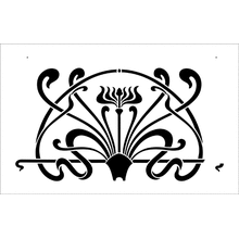 Пример трафарета Бордюр 169