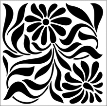 Пример трафарета Плитка 44