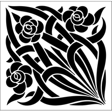 Пример трафарета Плитка 48