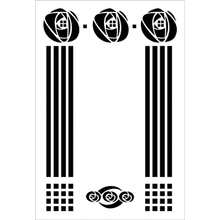 Пример трафарета Панель 4