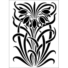 Пример трафарета Мотив 114