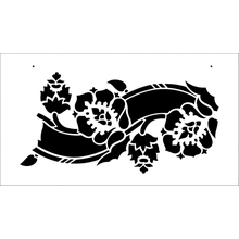 Пример трафарета Бордюр 284