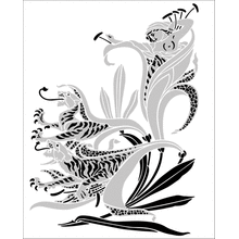 Пример трафарета Панель 12