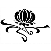 Пример трафарета Мотив 143