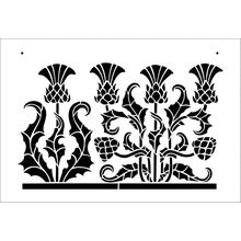 Пример трафарета Бордюр 306