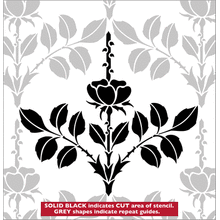 Пример трафарета Обои 14