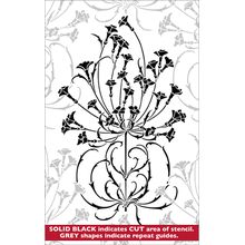 Пример трафарета Обои 16