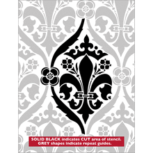 Пример трафарета Обои 31