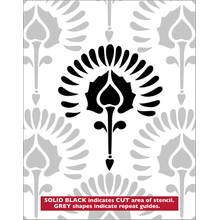 Пример трафарета Обои 39