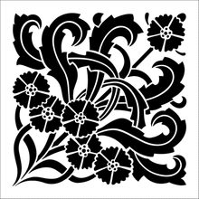 Пример трафарета Плитка 15