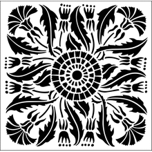 Пример трафарета Плитка 19