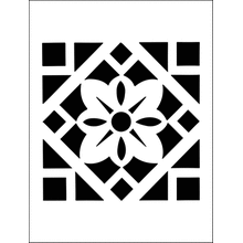 Пример трафарета Плитка 2