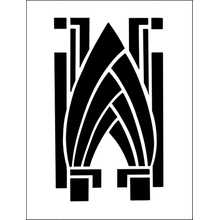 Пример трафарета Арт Деко 4