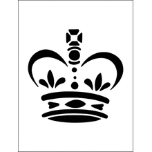 Пример трафарета Корона