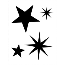 Пример трафарета Звезды 1