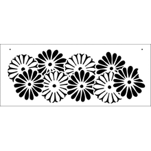 Пример трафарета Маргаритки 5