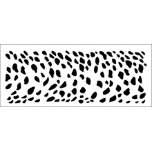 Пример трафарета Гепард 2