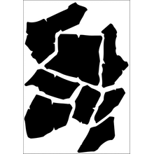 Пример трафарета Жираф 1