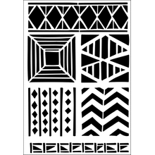 Пример трафарета Древние узоры