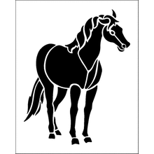 Пример трафарета Пони