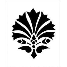 Пример трафарета Дамаст 1