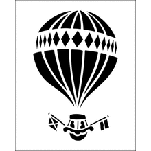 Пример трафарета Шар 2