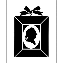 Пример трафарета Силуэт