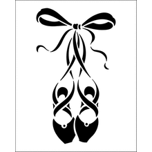 Пример трафарета Пуанты