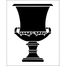 Пример трафарета Урна 1