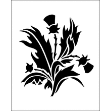 Пример трафарета Чертополох 2