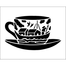 Пример трафарета Китай