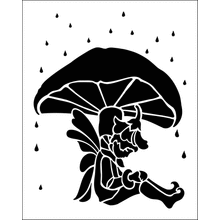 Пример трафарета Фея 3