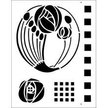 Пример трафарета Макинтош 1