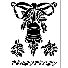 Пример трафарета Рождество 1