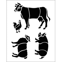 Пример трафарета Ферма