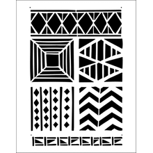 Пример трафарета Африка 1