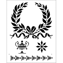 Пример трафарета Адам 1