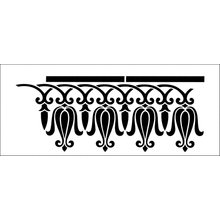 Пример трафарета Викторианский узор 3